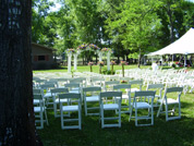 Wedding Chairs and Tent
